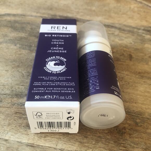 Ren Clean Skincare Bio Retinoid Youth Cream - 1.7fl.oz/50ml NIB - Picture 6 of 6